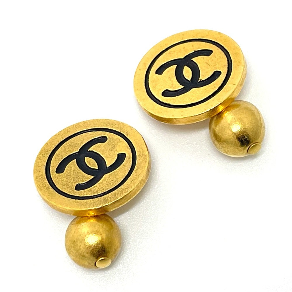 CHANEL cuffs metal gold CCCOCO Mark 93A   Women