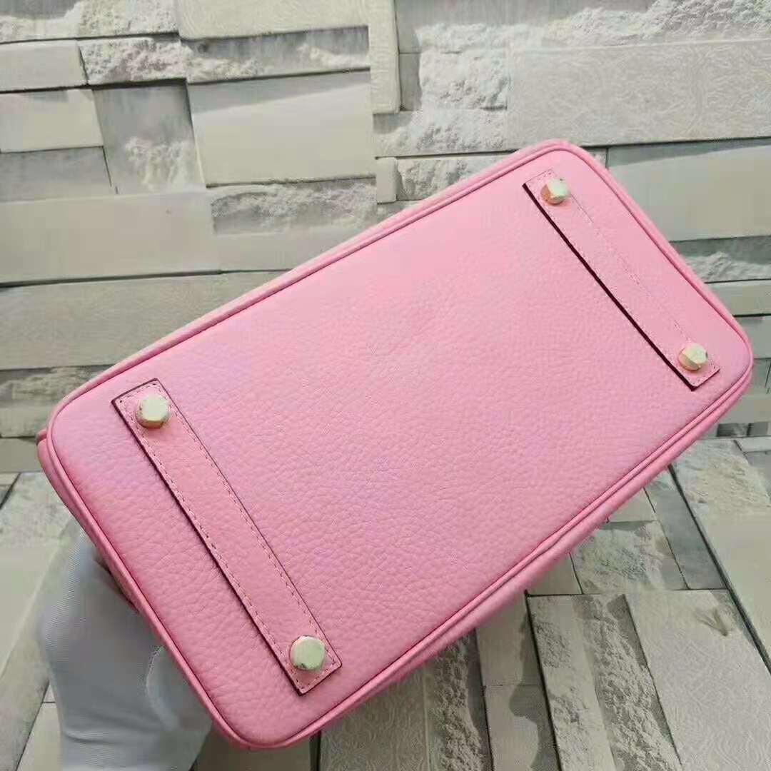 Top Quality Birkin Pink For Women Gold Toned Hardware 14in/35cm 