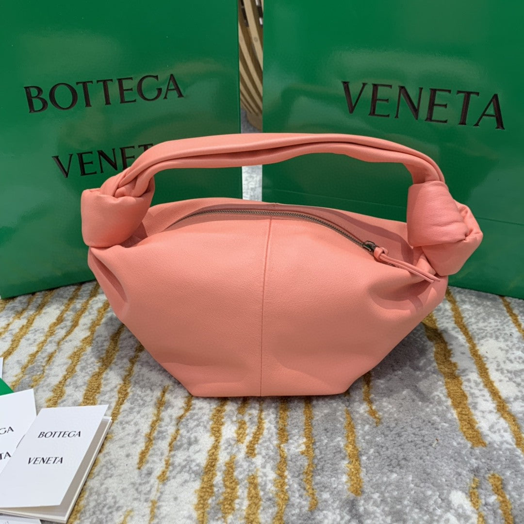 Top Quality Double Knot Bag For Women 11.8in/30cm In Pink