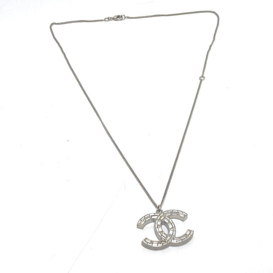 CHANEL Necklace A42254Y09569 metal Silver B11P COCO Mark CC mark