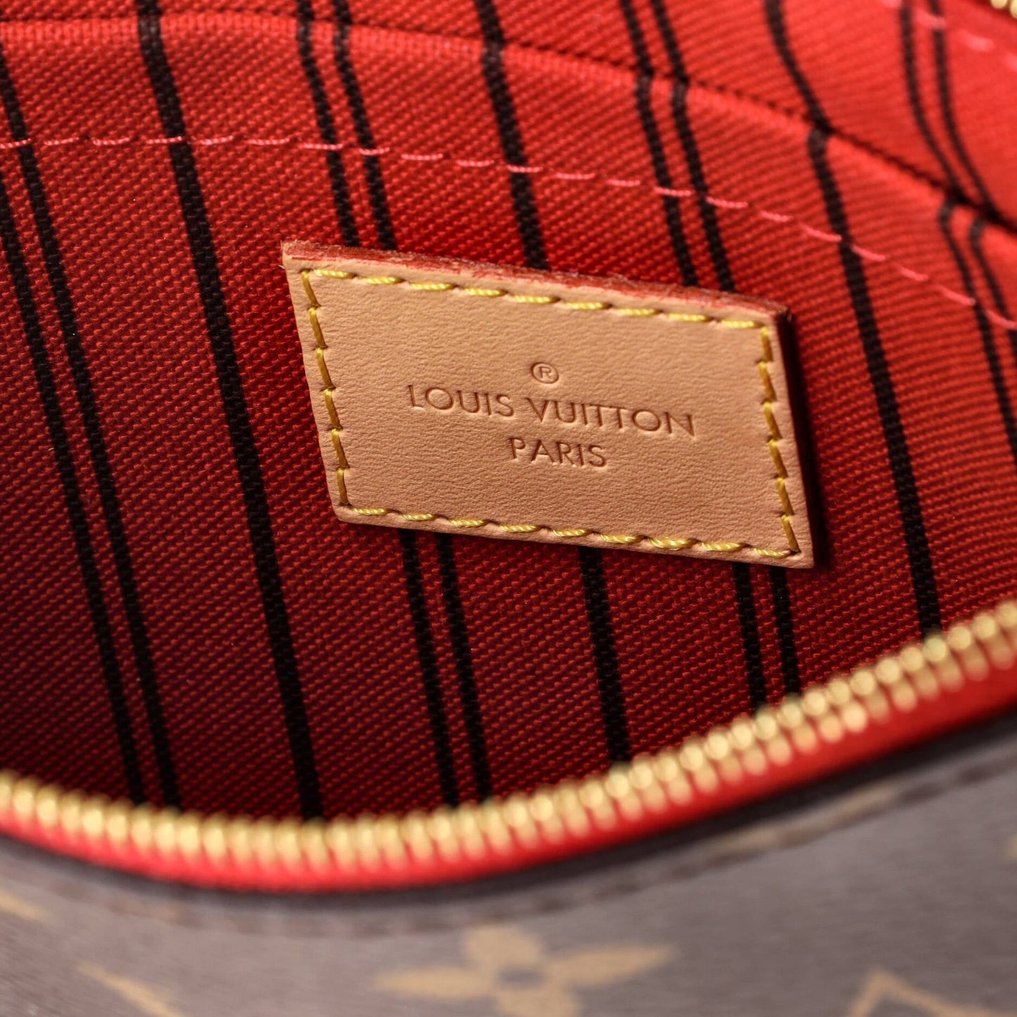 Louis Vuitton Neverfull Pochette Monogram Canvas Large