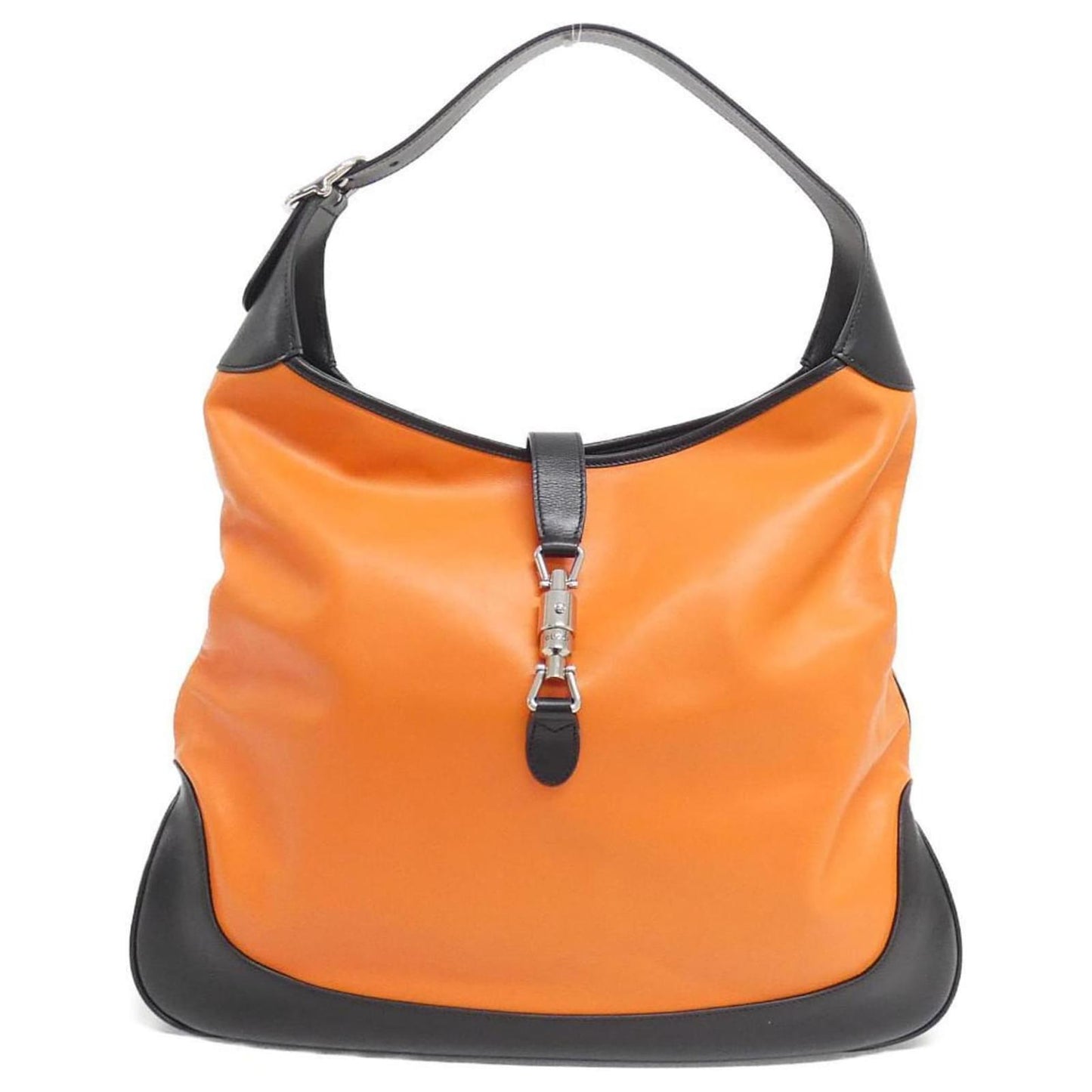 Gucci Jackie Original Shoulder Bag Leather Orange Leather Shoulder Bag Bag ( )