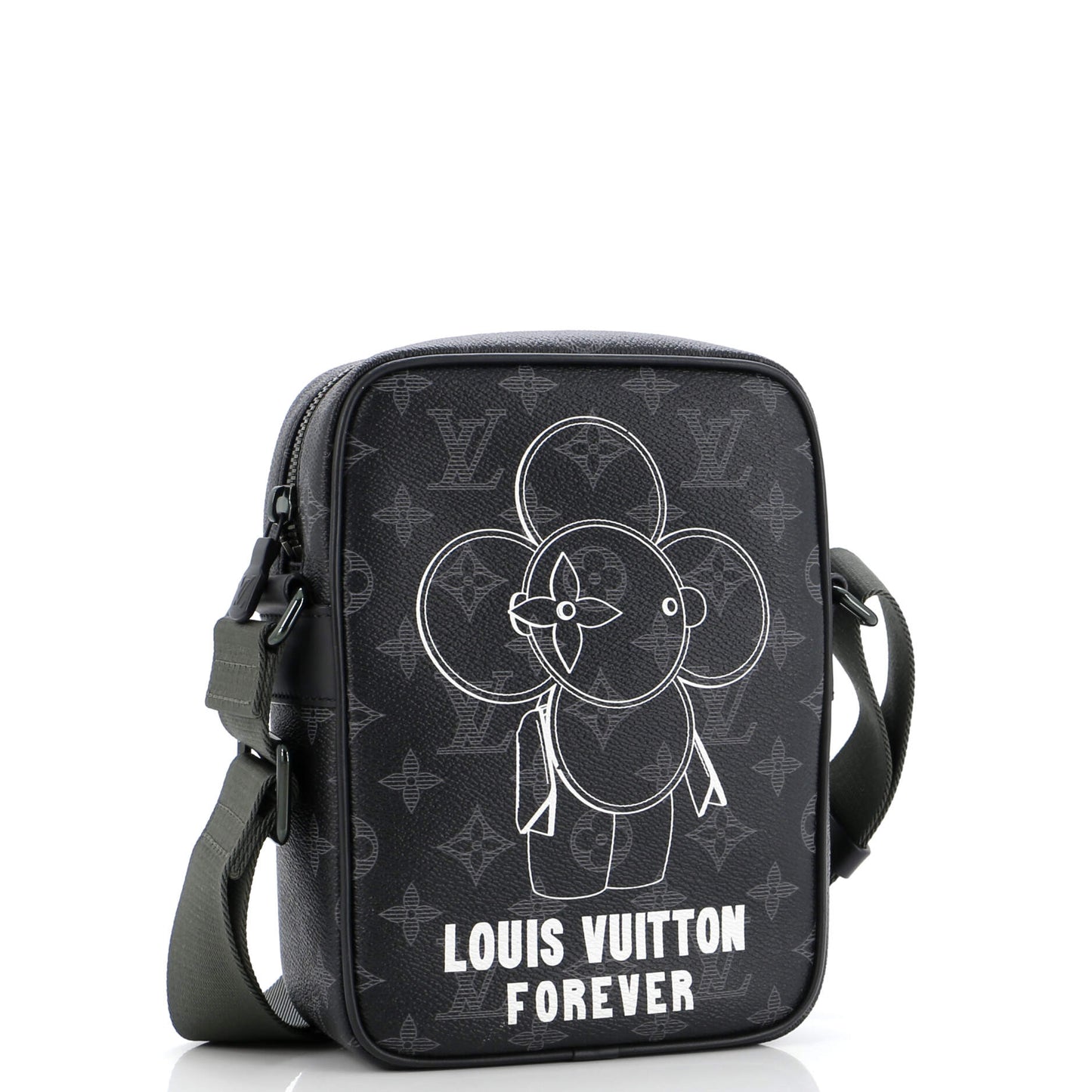Louis Vuitton Danube Handbag Limited Edition Vivienne Monogram Eclipse PM