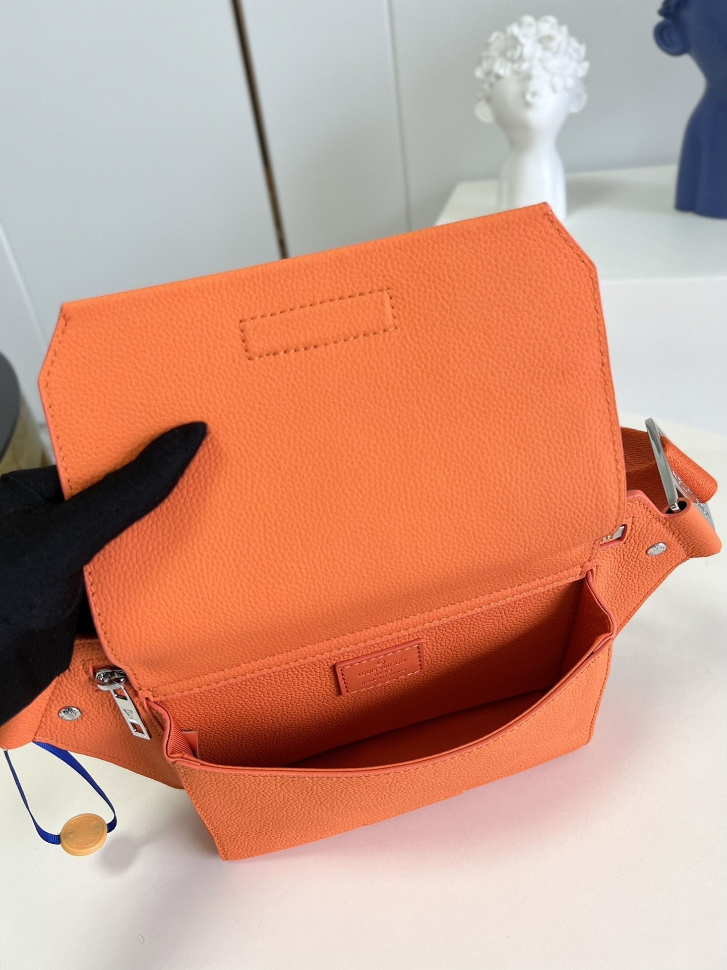 Top Quality Aerogram Slingbag Orange For Men, Bags 30cm Top Quality M59625