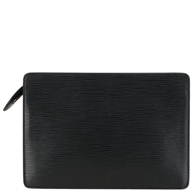 Louis Vuitton Epi Pochette Om Second Clutch Bag M52522 Noir Black Leather  Louis Vuitton