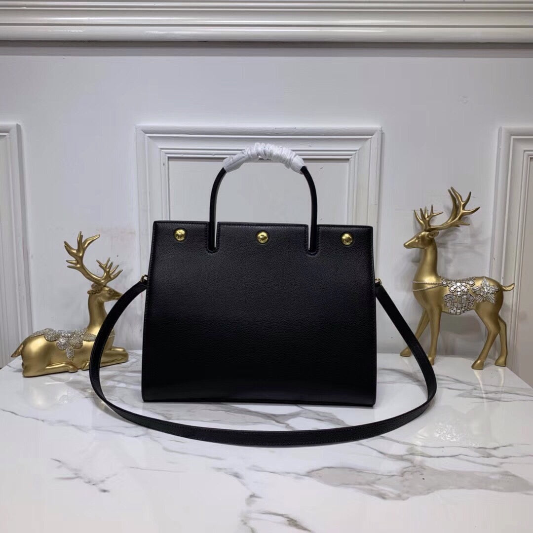 Top Quality Small Title Bag With Pocket Detail Black For Women, Bags 11.8in/30cm