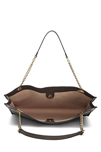 Gucci, Brown Original GG Supreme Canvas Web Rajah Tote Large, Brown