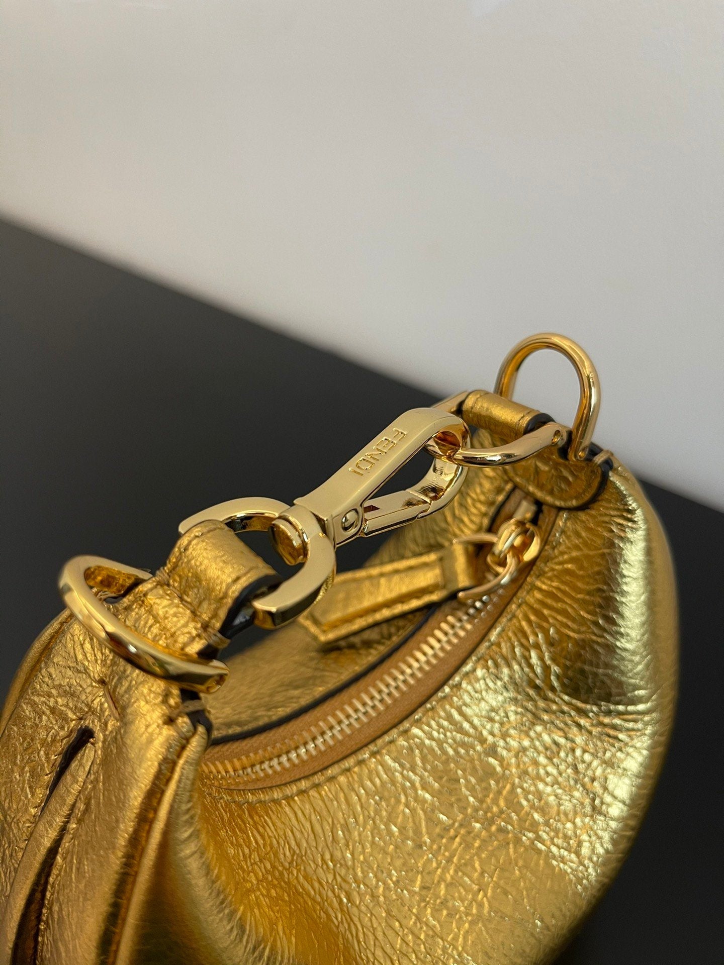 Top QualityTop Quality Nano Top QualityTop Qualitygraphy Gold For Women, Women’s HandBags 6.7in/17cm FF 7AS089