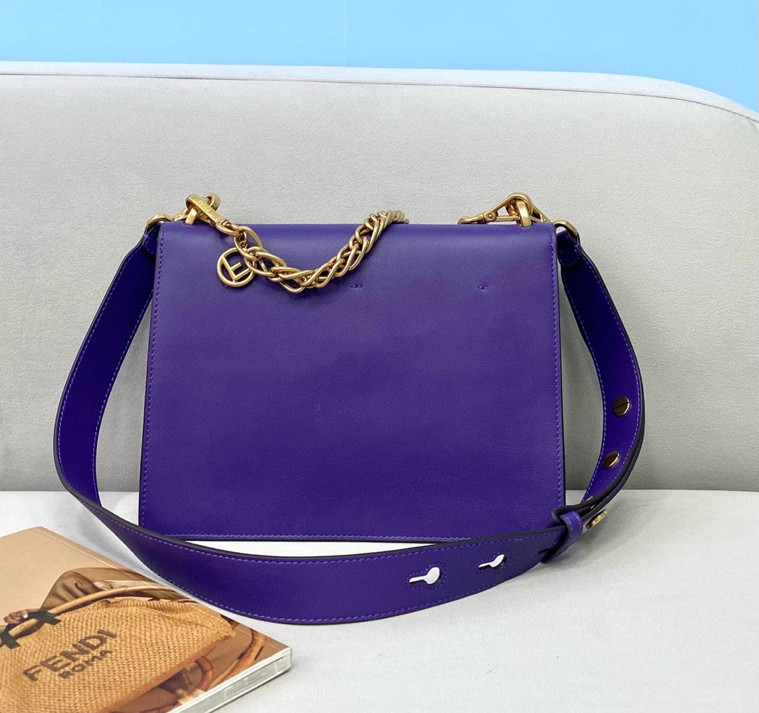 Top QualityTop Quality Kan U Small Blue Bag For Woman 25cm/9.5in