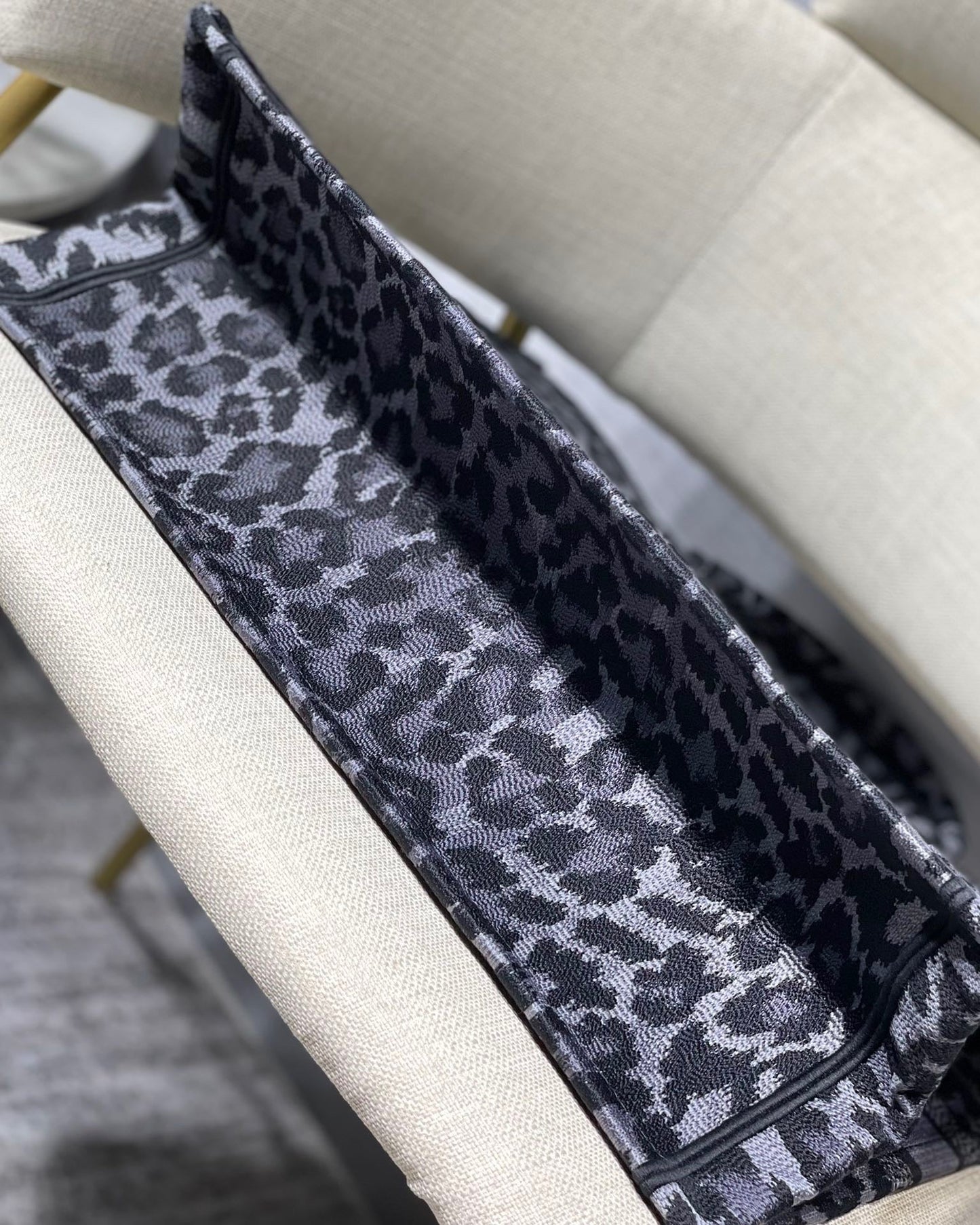 Top Quality Large Book Tote Gray Multicolor , For Women, Womens Handbags 16.5in/42cm CD M1286ZRTop Quality_M842