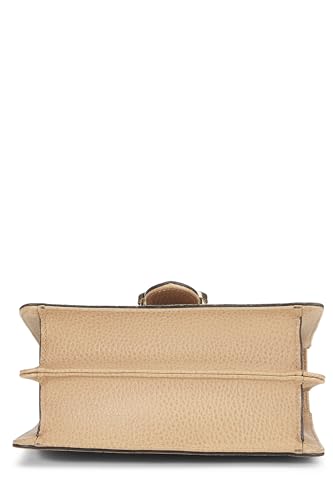 Gucci, Beige Leather Interlocking Crossbody Small, Beige