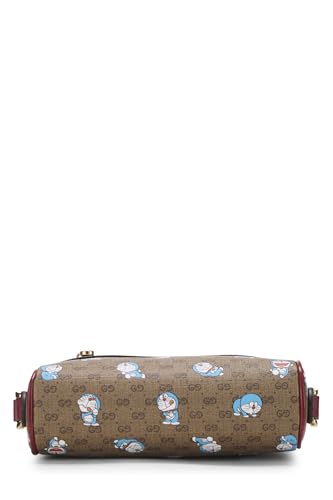 Gucci, Doraemon x Gucci Coated Canvas Crossbody Bag, Red