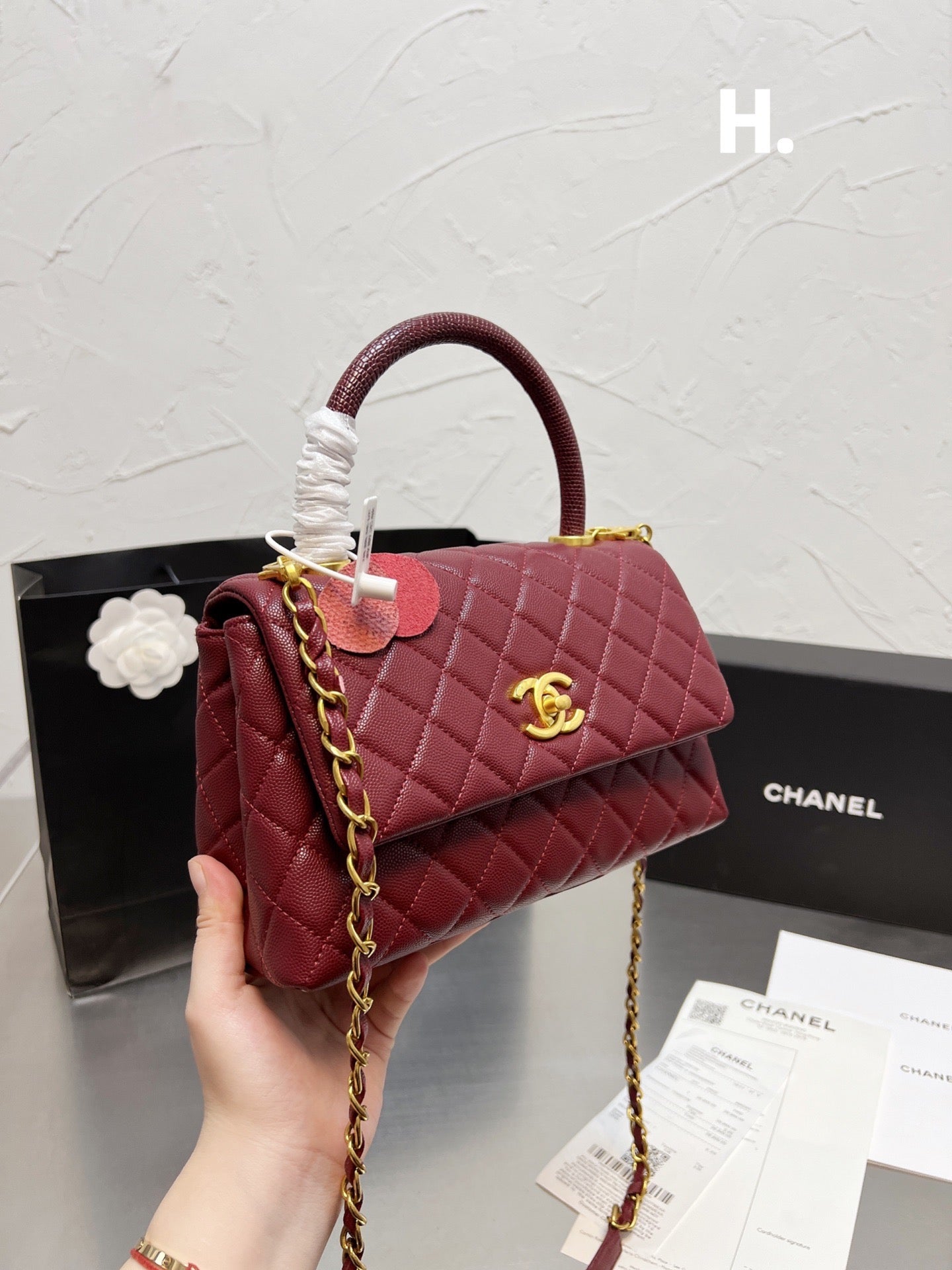 EN - New 1:1 rep  Top Quality CHL Bag 306