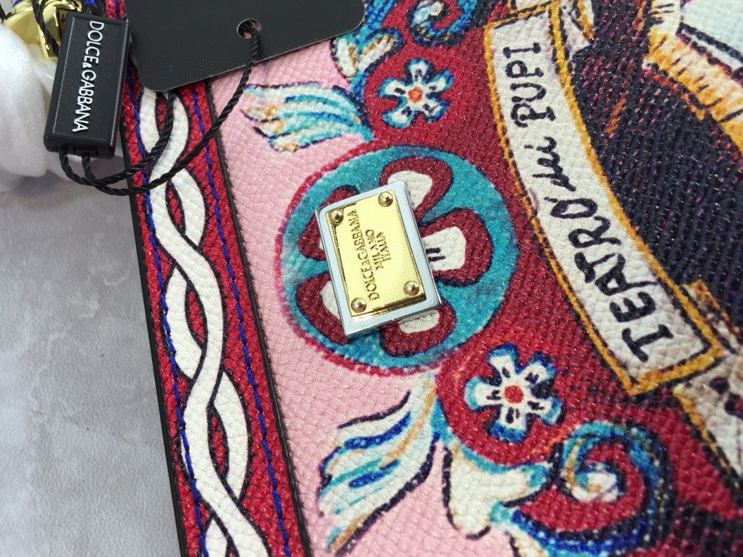 Top Quality 90s Sicily Bag With Logo Print Multicolor For Women 10.2in/26cm Top Quality