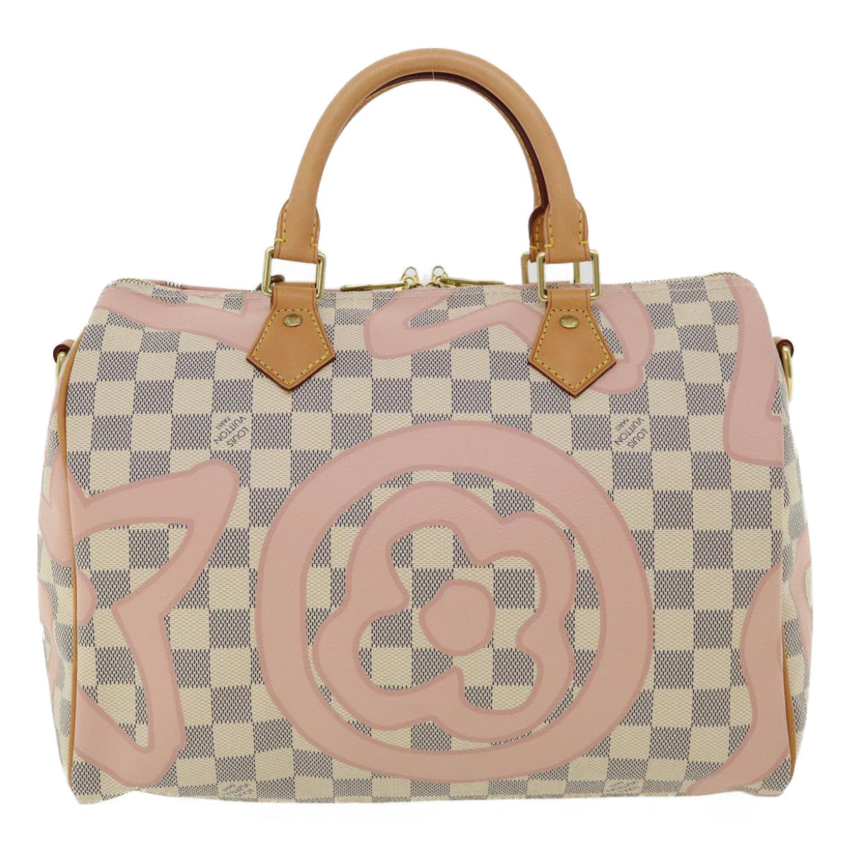 LOUIS VUITTON Damier Azur Tahiti Speedy Bandouliere30 HandBag 2Way N41052 32592A