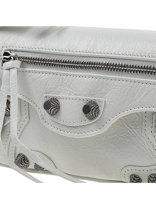Luxury Balenciaga Trending 2025 Le Cagole XS Shoulder Bag White