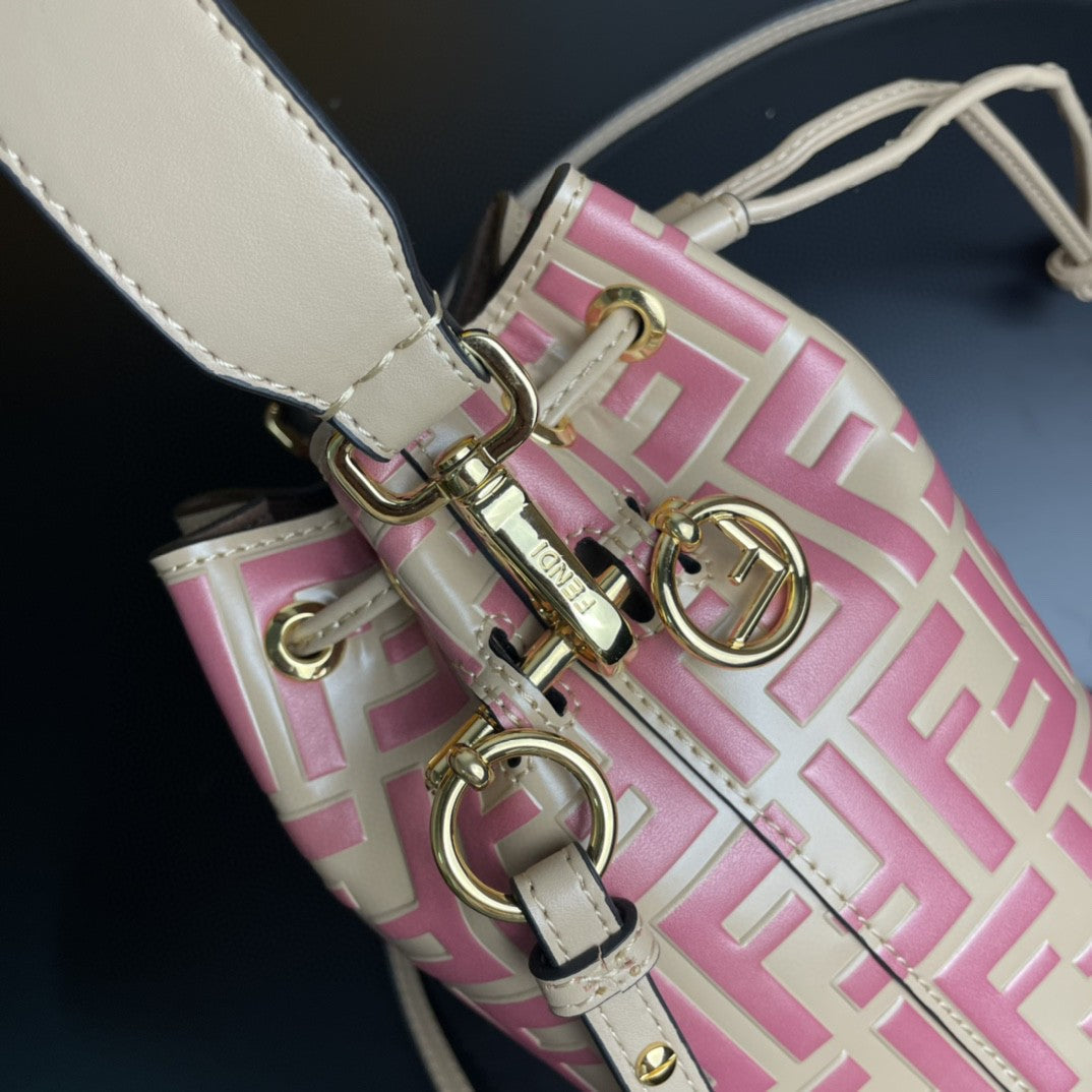 Top QualityTop Quality Mon Tresor Pink Mini Bag For Woman 18cm/7in