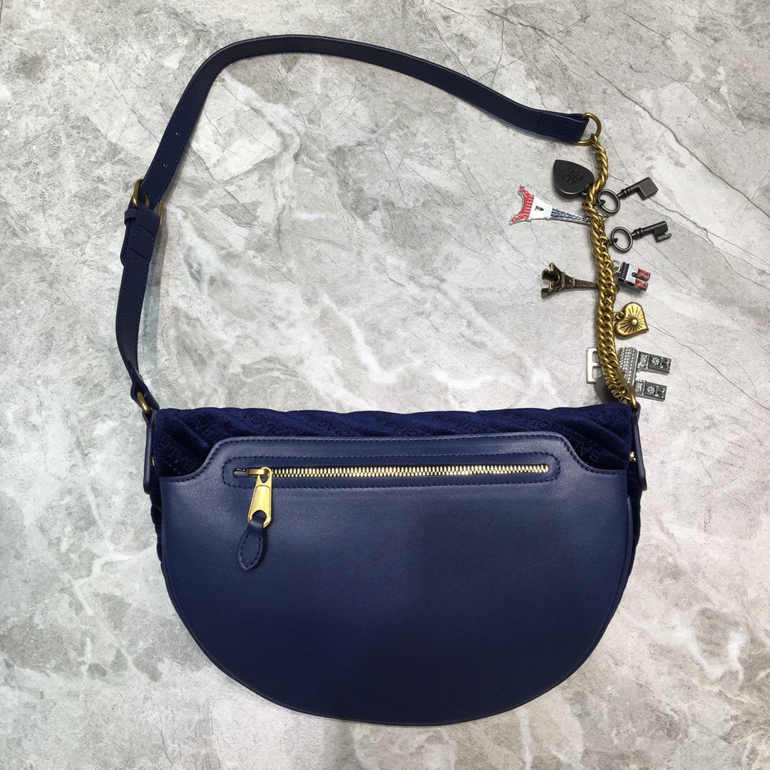 Top Quality Souvenir XXS Belt Bag In Dark Blue, For Women,  Bags 11.8in/30cm
