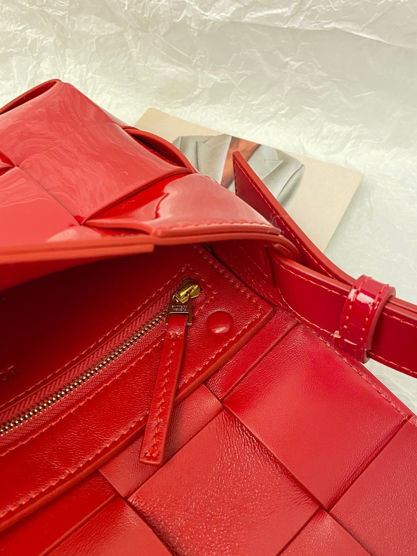Top Quality Cassette Red, For Women, Bags 9.1in/23cm 578004V1EP36358