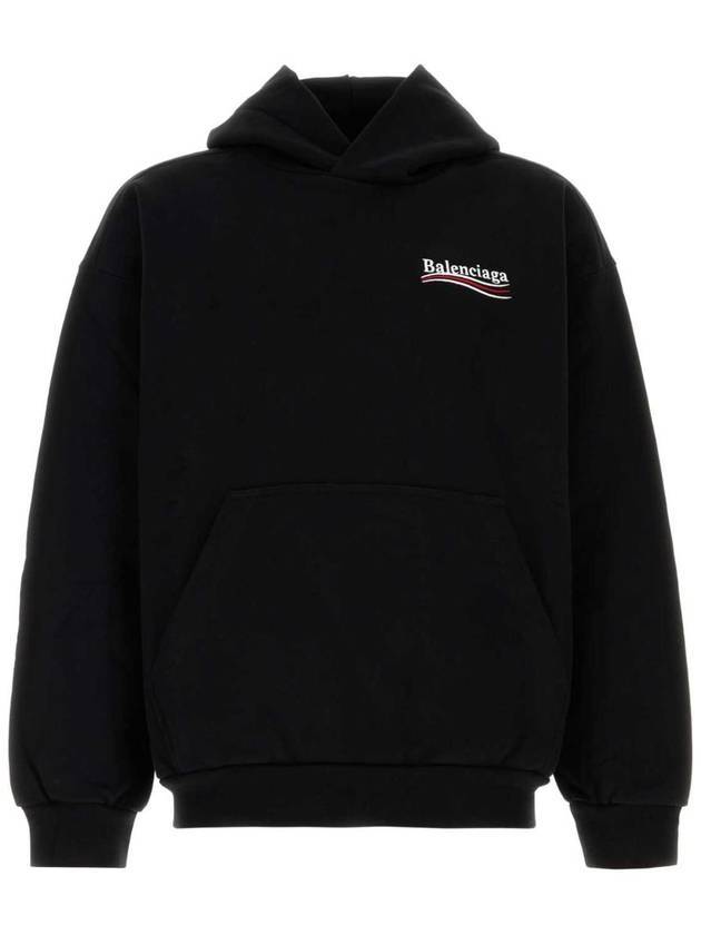 Luxury Balenciaga Trending 2025 Political Campaign Hoodie Black