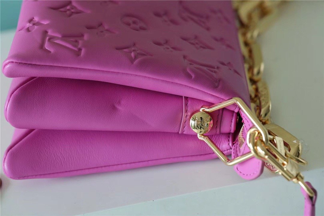 Top Quality Coussin BB Monogram Orchidee Purple For Women, Womens Bags, Shoulder And Crossbody Bags 8.3in/21cm Top Quality M59396