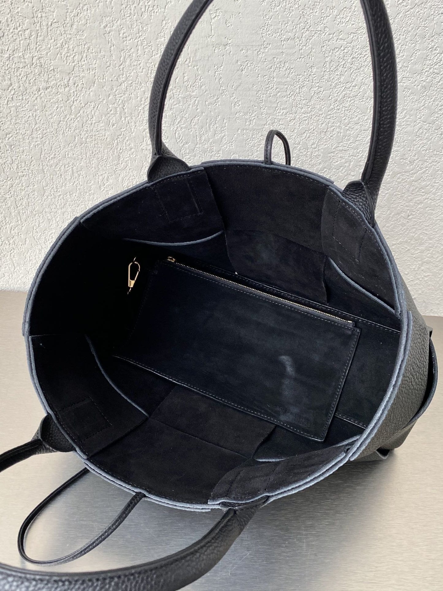 Top Quality Arco Tote Bag For Women 11.8in/30cm In Black 652867VCP118425