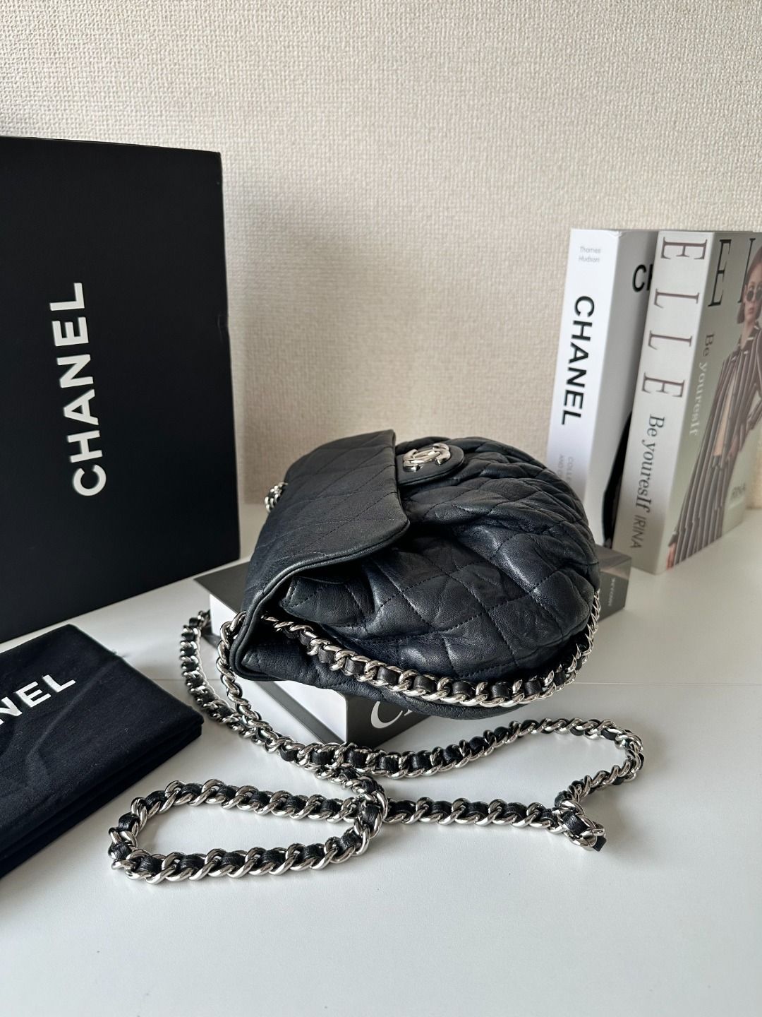 Chanel Medium Chain Around Messenger Bag - Black Crossbody Bags, Handbags MR18082025X957