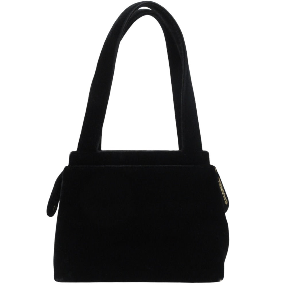 Chanel Coco Mark Velour Handbag