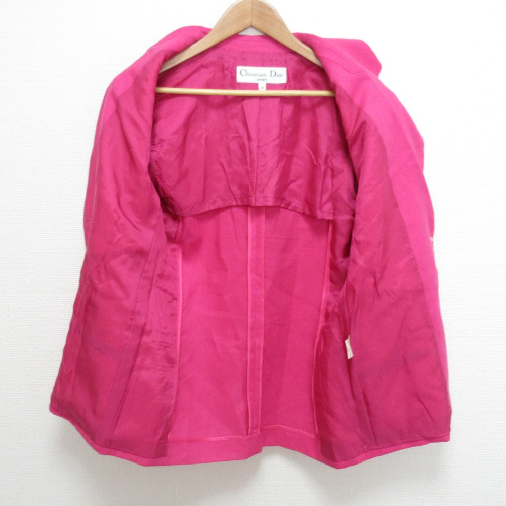 Christian Dior Christian Dior Sports Linen Tailored Jacket