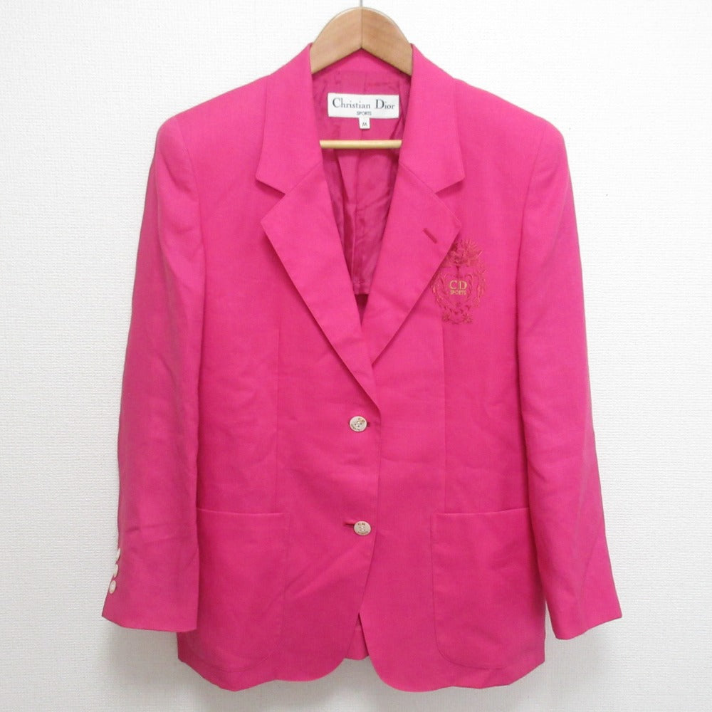 Christian Dior Christian Dior Sports Linen Tailored Jacket