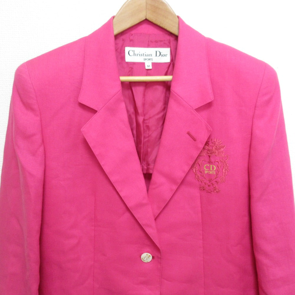 Christian Dior Christian Dior Sports Linen Tailored Jacket