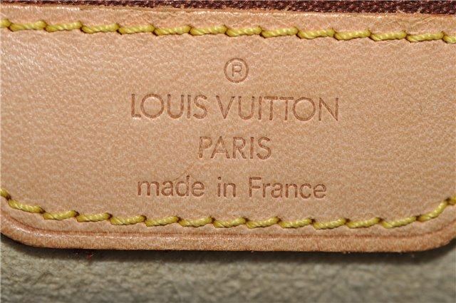 LOUIS VUITTON Monogram Canvas Brown Luco Tote Handbag