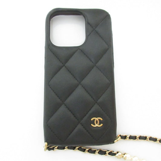Chanel Matelasse Lambskin iPhone Case