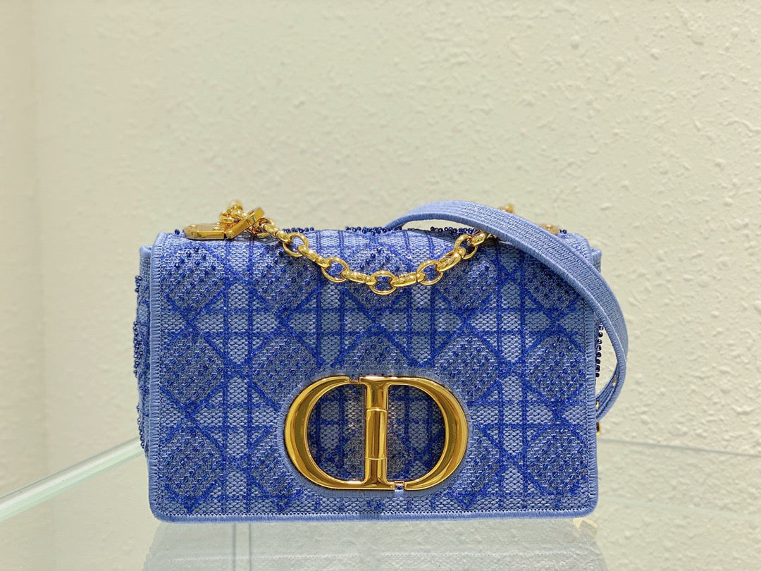 Top Quality MeTop Qualityum Caro Bag Blue, For Women, Womens Handbags 25.5cm/10in CD