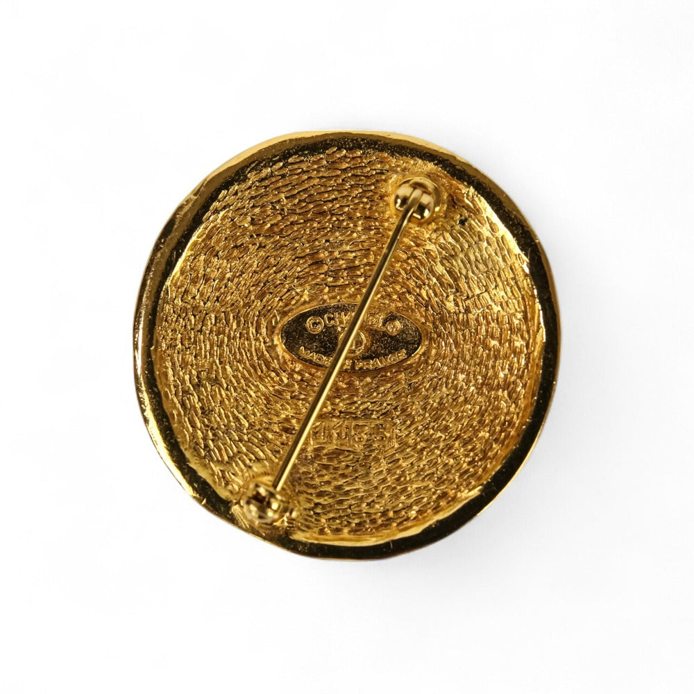 Chanel 31 Rue Cambon Logo Brooch