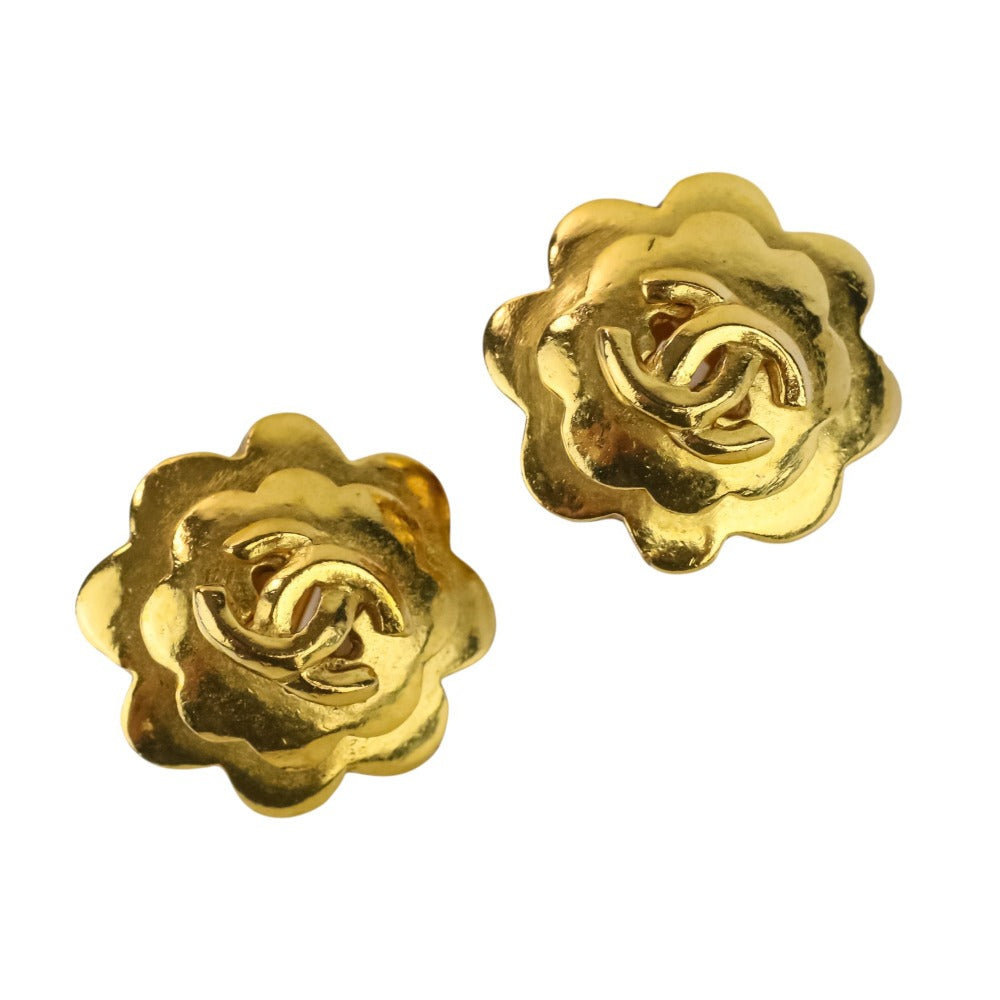 Chanel Camellia Earrings