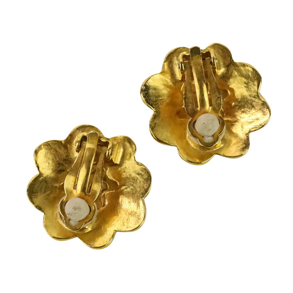 Chanel Camellia Earrings