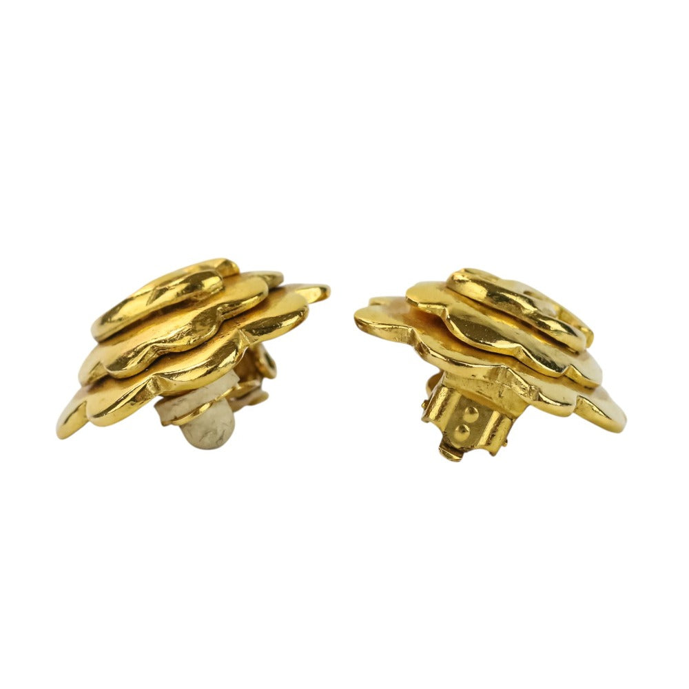 Chanel Camellia Earrings