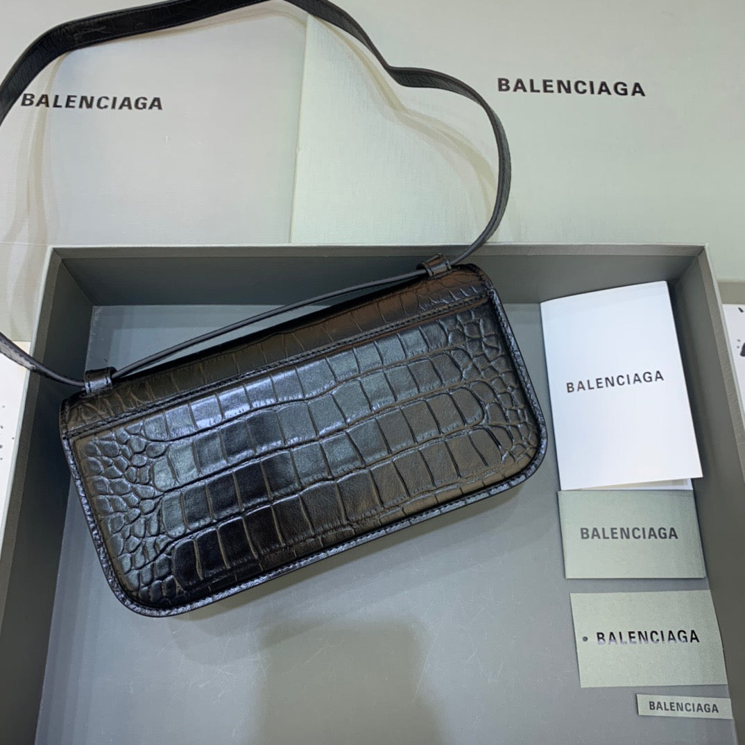 Top Quality Gossip Small Shoulder Bag Black, For Women,  Bags 9.1in/23cm