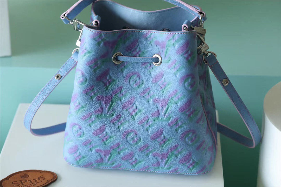 Top Quality NeoNoe BB Monogram Empreinte Lilas Purple For Women,  Shoulder And Crossbody Bags 7.9in/20cm Top Quality M46173