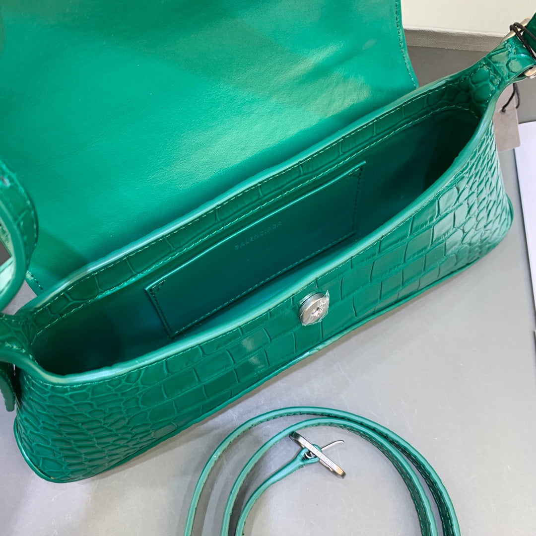 Top Quality XX Small Flap Bag Box Green, For Women,  Bags 10.6in/27cm 6956452108Y3613