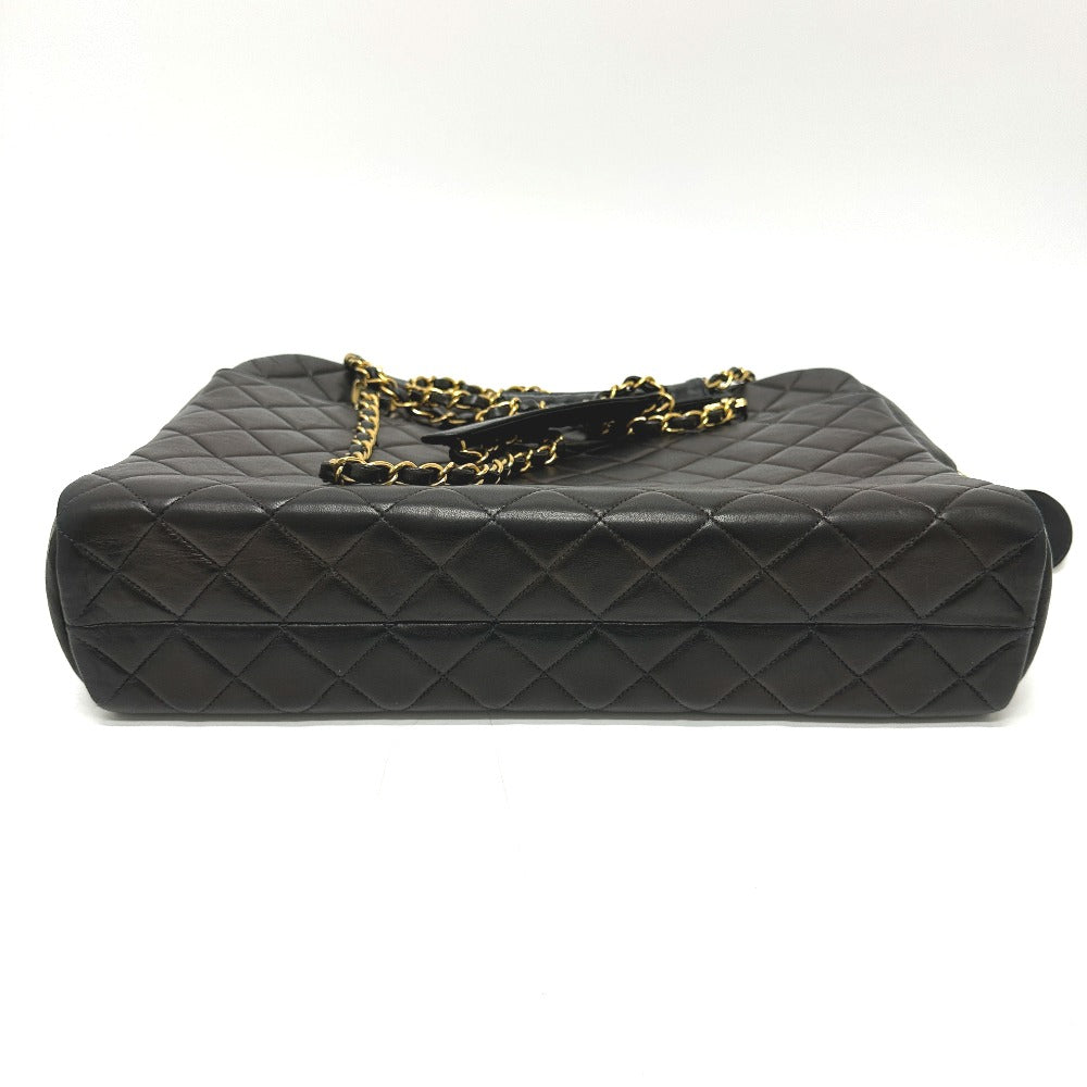 CHANEL Shoulder Bag lambskin black   Matelasse Quilting CC COCO Mark Women