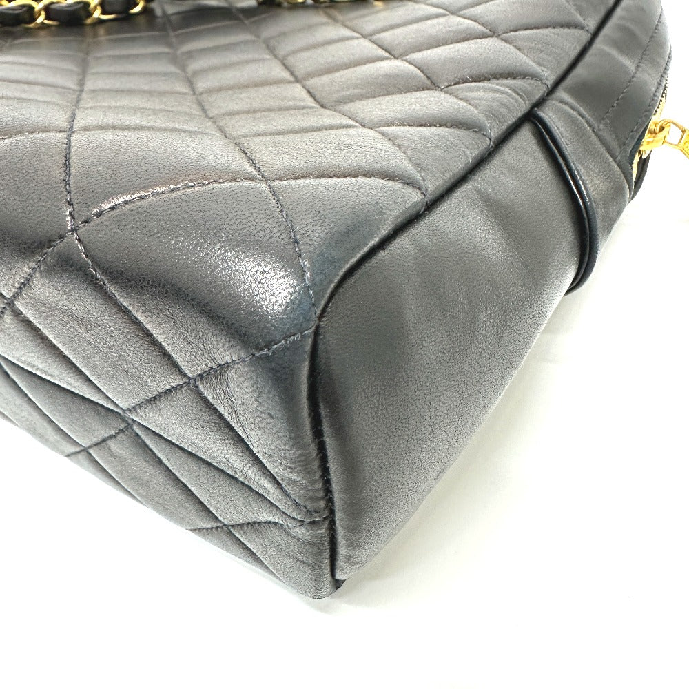 CHANEL Shoulder Bag lambskin black   Matelasse Quilting CC COCO Mark Women