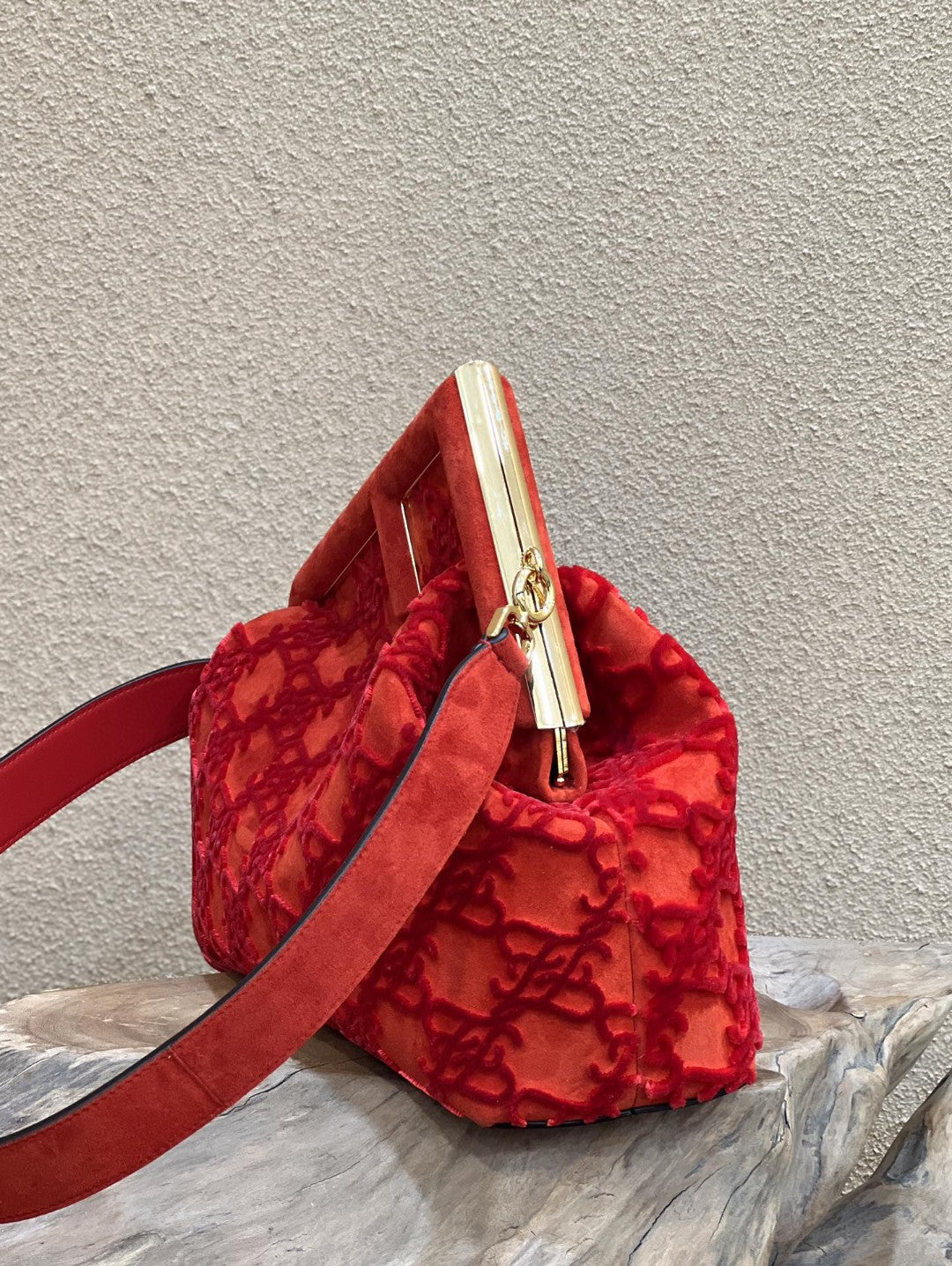 Top QualityTop Quality Top QualityTop Qualityrst Medium Red Bag For Woman 32.5cm/13in