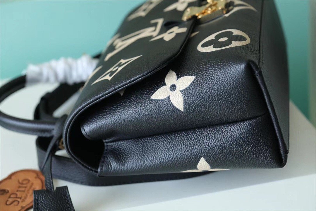 Top Quality Madeleine MM Monogram Empreinte Black / Beige For Women,  Shoulder and Crossbody Bags 11.8in/30cm Top Quality 