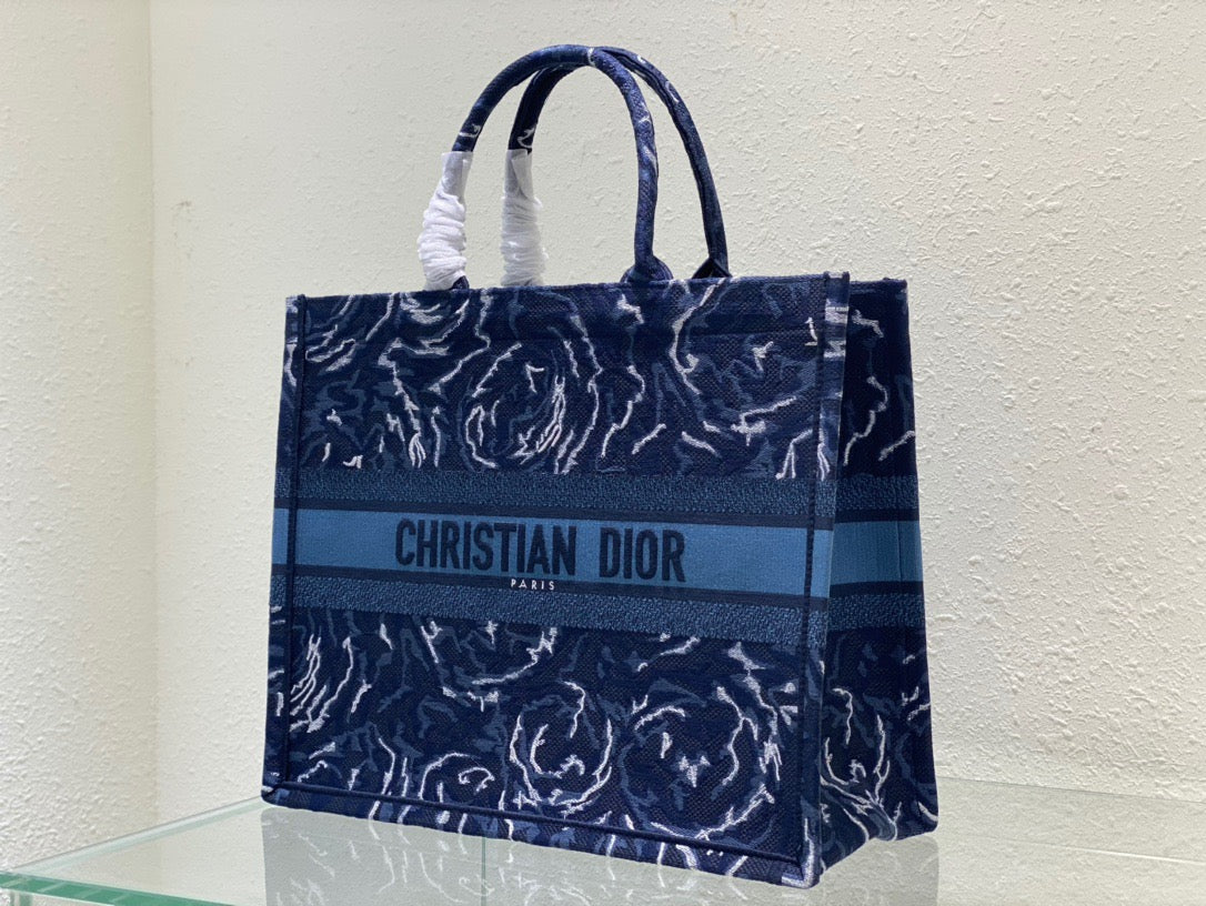 Top Quality Large Book Tote Blue, For Women, Womens Handbags 16.5in/42cm CD M1286ZRVG_M928