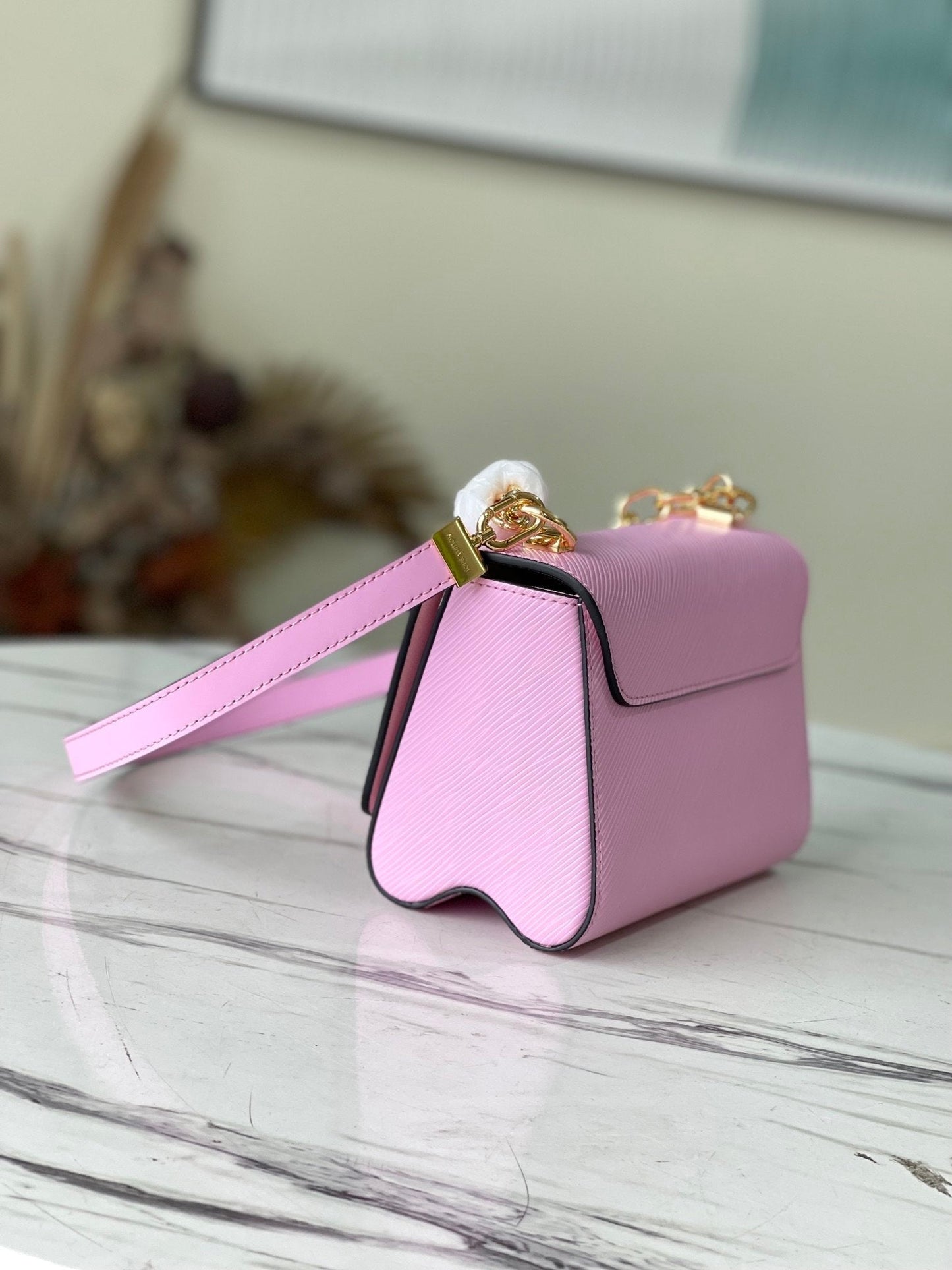 Top Quality Twist PM Monogram Flower Wisteria Purple For Women,  Shoulder And Crossbody Bags 9.1in/23cm Top Quality M59405