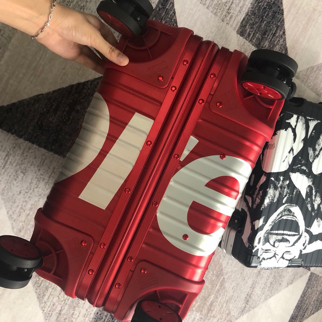 Supreme Rolling Vali In Red For Men, LuGucciage 26in/66cm Top Quality