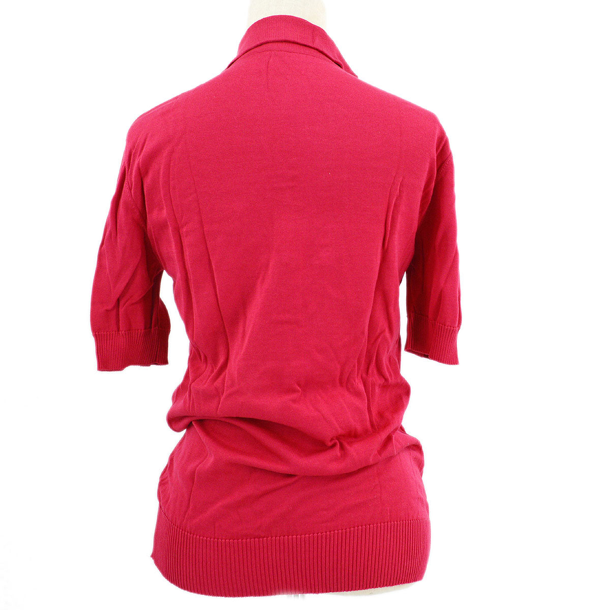 Chanel 1990s logo button polo shirt #38