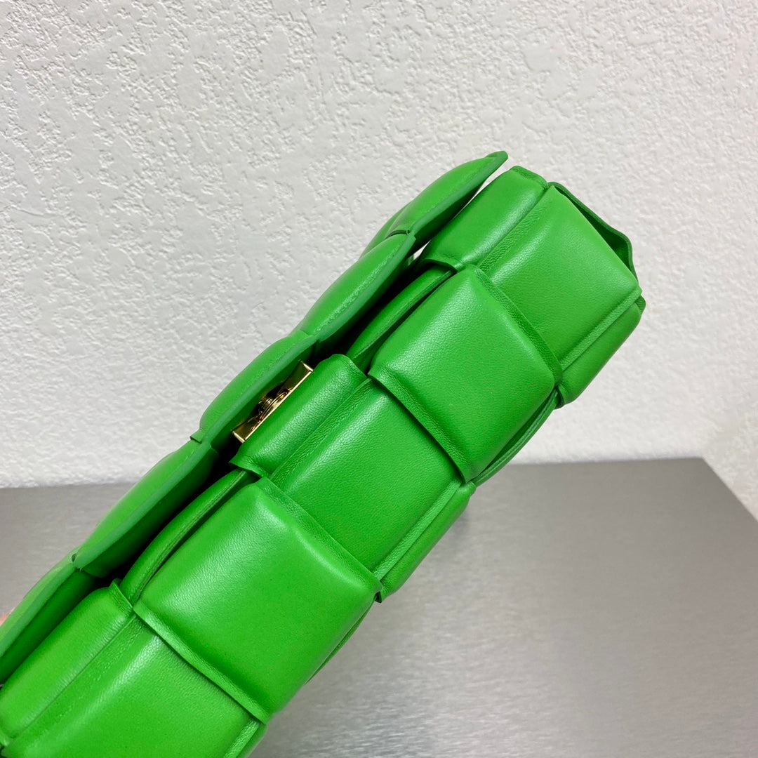 Top Quality Padded Cassette Green, For Women, Women’s Bags 10.2in/26cm 591970VCQR13724
